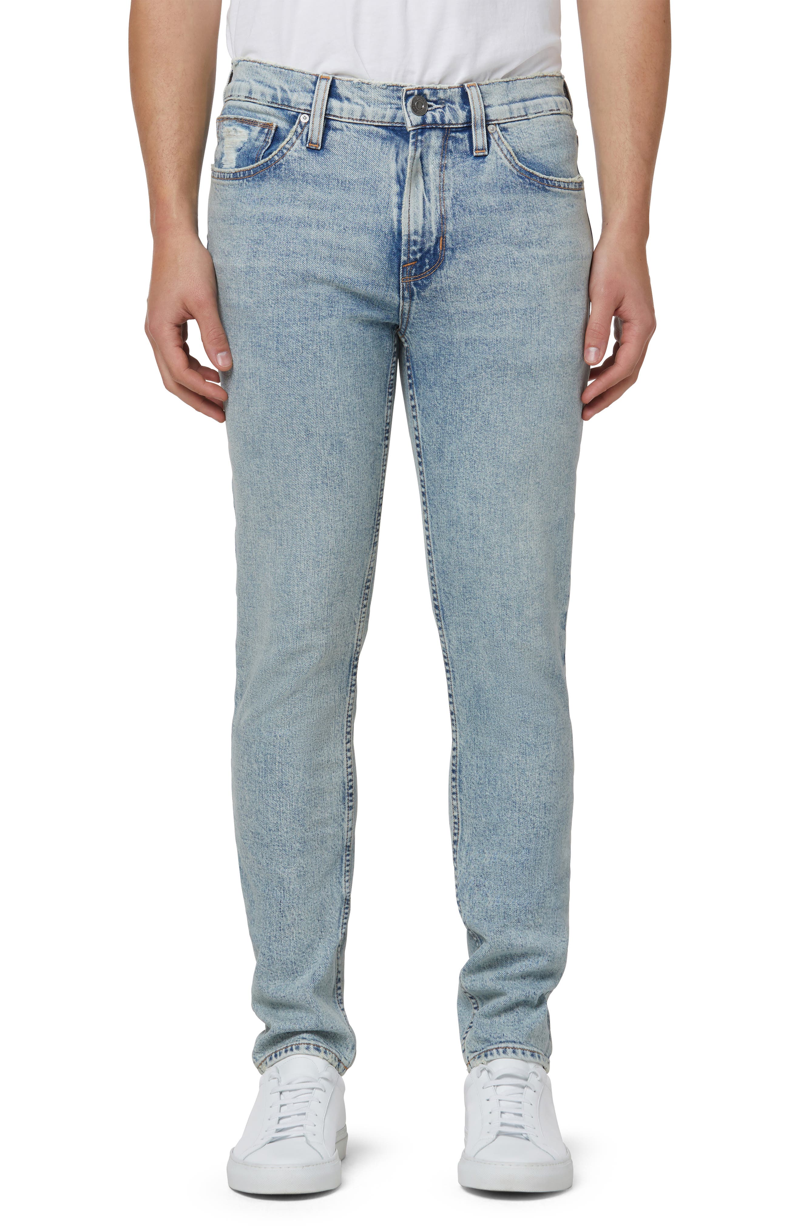 Hudson Jeans Mens Axl Skinny Fit Zip Fly Jeans